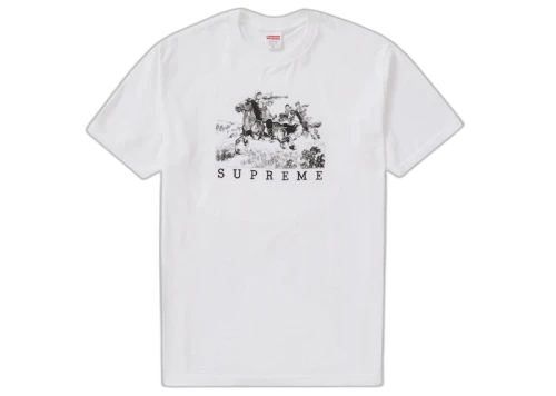 Supreme Riders Tee White
