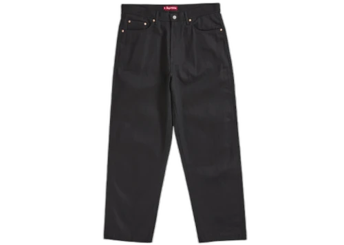 Supreme Rigid Baggy Selvedge Jean (SS25) Rigid Black