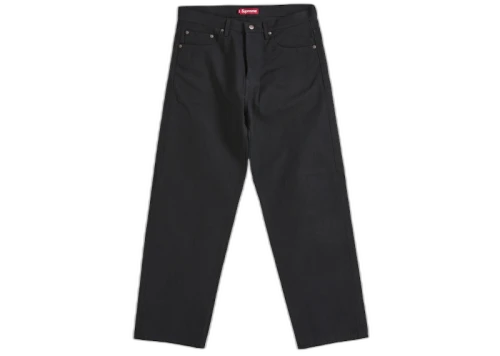 Supreme Rigid Loose Fit Selvedge Jean Rigid Black