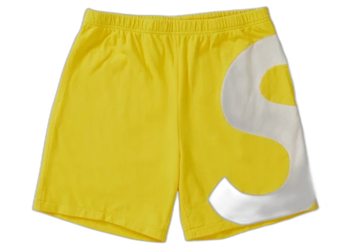 Supreme S Logo Short Yellow