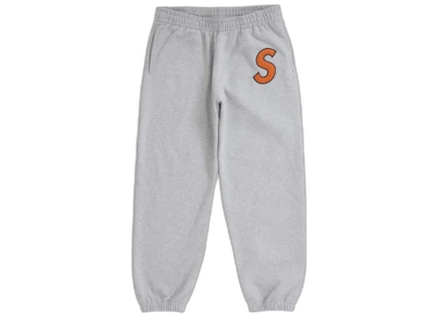Supreme S Logo Sweatpant (SS25) Ash Grey