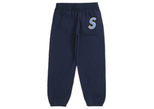 Supreme S Logo Sweatpant (SS25) Navy