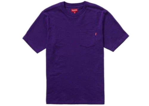 Supreme S/S Pocket Tee Heather Purple