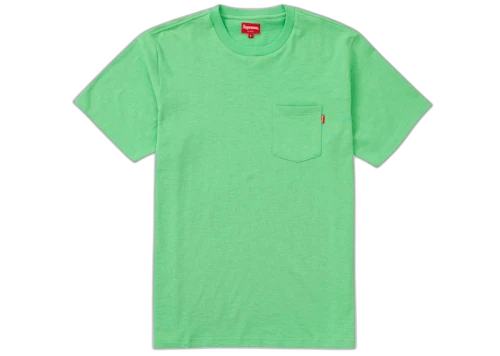 Supreme S/S Pocket Tee Seafoam Green