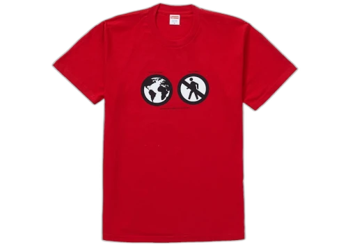 Supreme Save The Planet Tee Red
