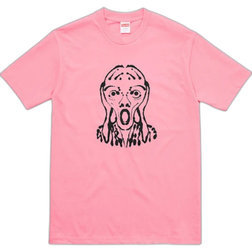 Supreme Scream Tee Bright Coral