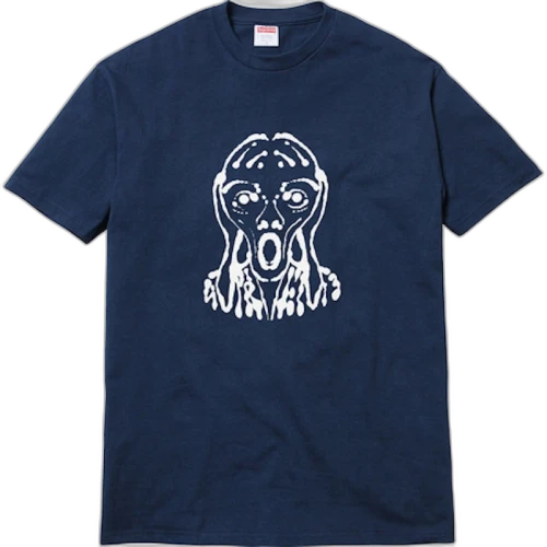 Supreme Scream Tee Navy
