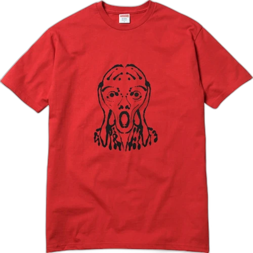 Supreme Scream Tee Red