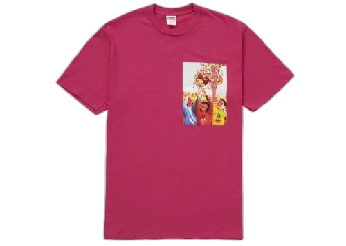 Supreme Sekintani La Norihiro Tee Hot Pink
