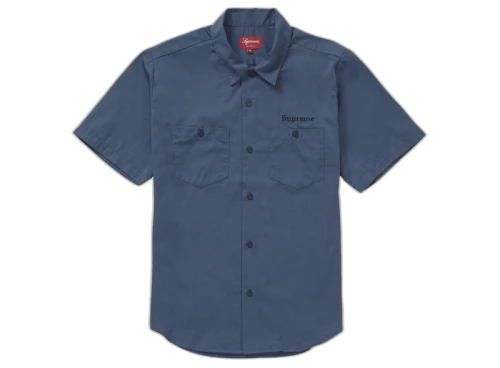 Supreme Sekintani La Norihiro Work Shirt Light Navy