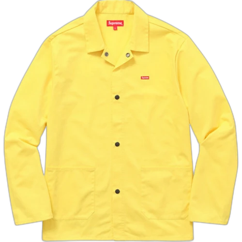 Supreme Shop Jacket Light Yellow