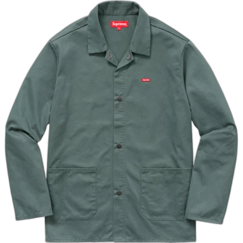 Supreme Shop Jacket Work Green