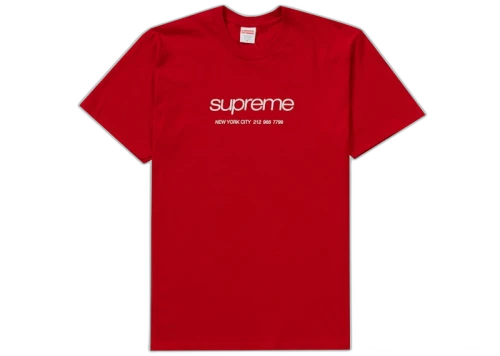 Supreme Shop Tee Red