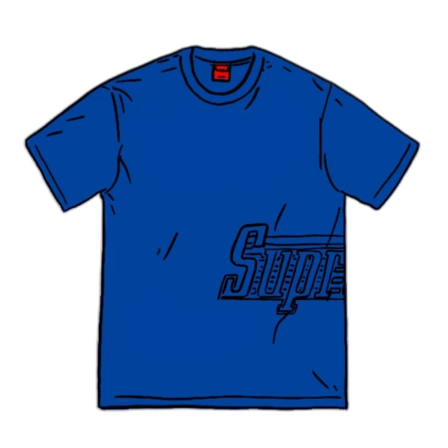 Supreme Side Logo S/S Top Royal