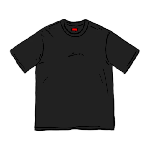 Supreme Signature S/S Top Black