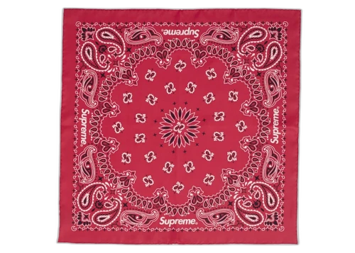 Supreme Silk Bandana Red