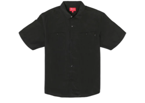 Supreme Silk S/S Work Shirt Black