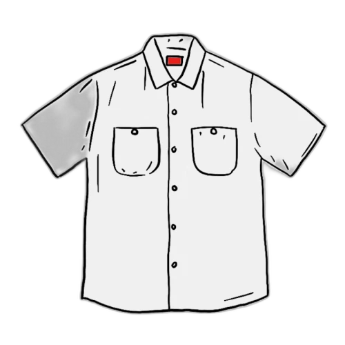 Supreme Silk S/S Work Shirt White
