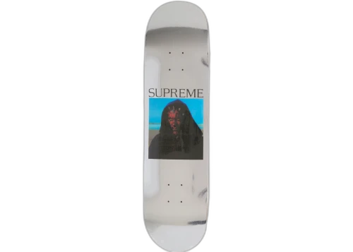 Supreme Sith Skateboard Deck Silver