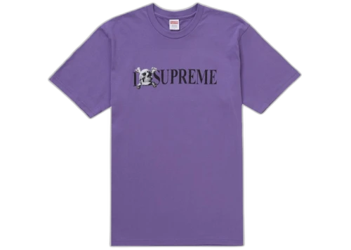Supreme Skull Tee Purple