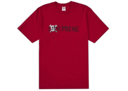 Supreme Skull Tee Red
