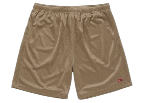 Supreme Small Box Baggy Mesh Short (SS25) Brown