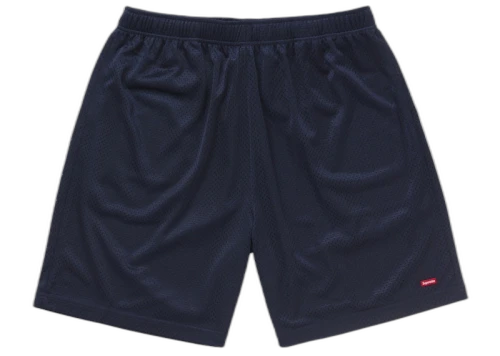 Supreme Small Box Baggy Mesh Short (SS25) Navy