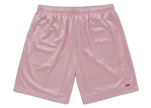 Supreme Small Box Baggy Mesh Short (SS25) Pink