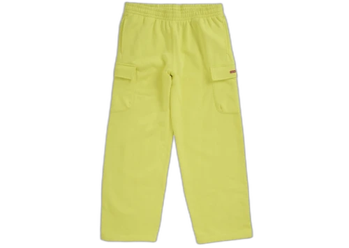 Supreme Small Box Cargo Sweatpant (FW25) Bright Yellow