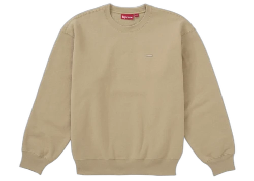 Supreme Small Box Crewneck (FW25) Brown