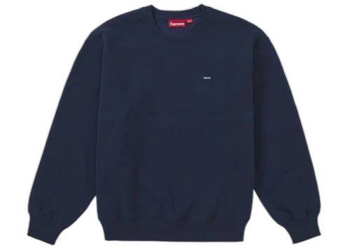 Supreme Small Box Crewneck (FW25) Navy