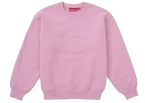 Supreme Small Box Crewneck (FW25) Pink