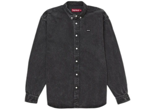 Supreme Small Box Denim Shirt Black