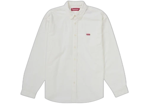 Supreme Small Box Denim Shirt (FW25) White