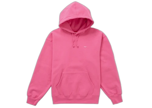 Supreme Small Box Hooded Sweatshirt (SS25) Magenta