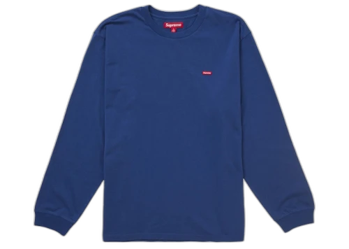Supreme Small Box L/S Tee (SS25) Dark Royal