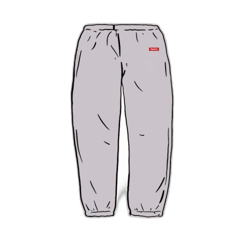 Supreme Small Box Sweatpant Grey