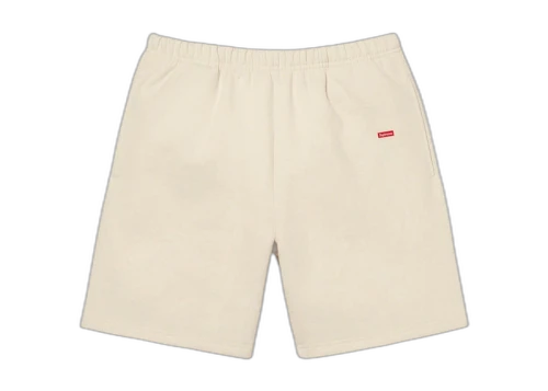 Supreme Small Box Sweatshort (SS21) Natural