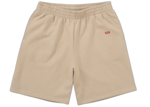 Supreme Small Box Sweatshort (SS25) Tan