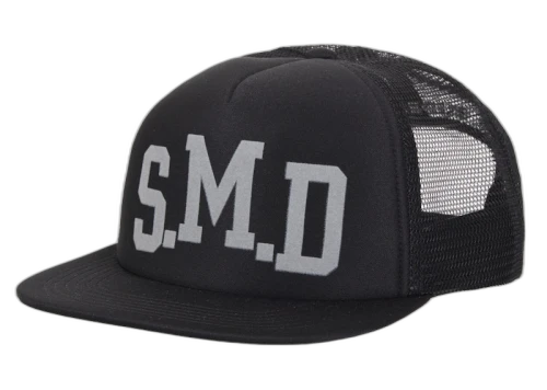 Supreme SMD Mesh Back 5-Panel Black