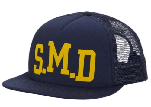 Supreme SMD Mesh Back 5-Panel Navy