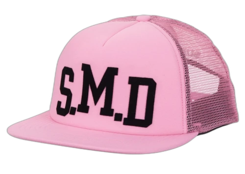 Supreme SMD Mesh Back 5-Panel Pink