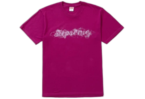 Supreme Smoke Tee Magenta
