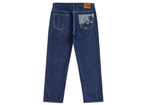 Supreme Smurfs Regular Jean Blue
