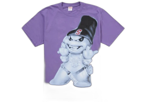 Supreme Snowman Tee Purple