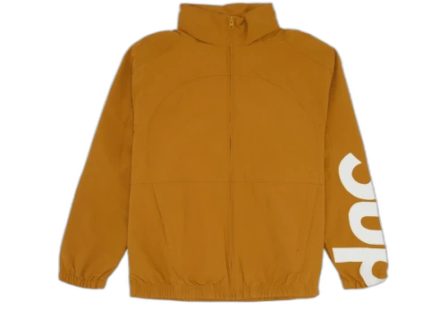 Supreme Spellout Track Jacket Dark Gold