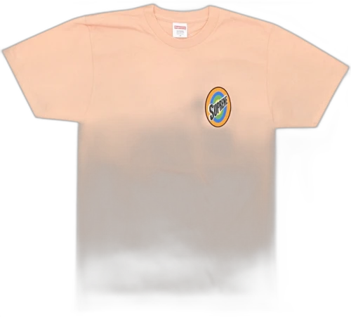 Supreme Spin Tee Peach