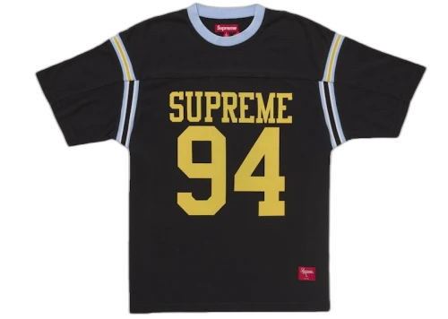 Supreme Split S/S Football Top Black