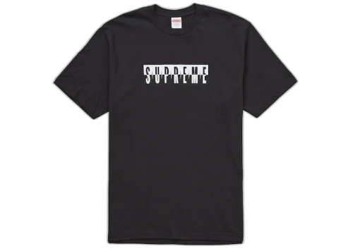 Supreme Split Tee (FW25) Black