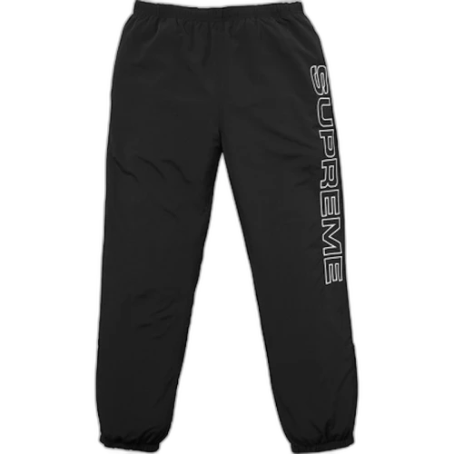 Supreme Split Track Pant Black